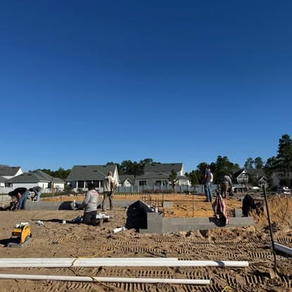 Huff Homes construction — 9
